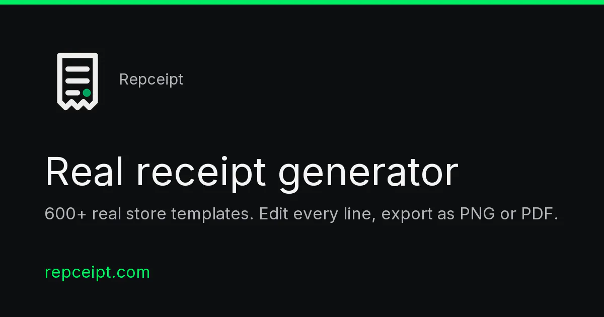 Repceipt gallery image