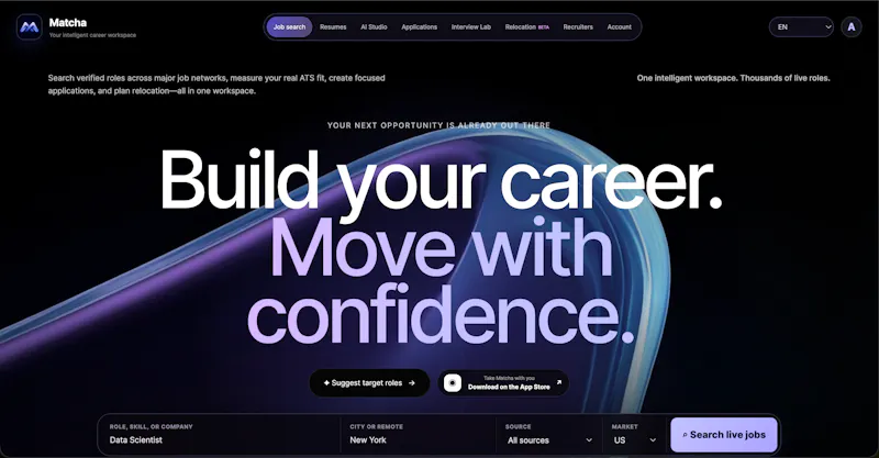 Matcha Job Search screenshot 1