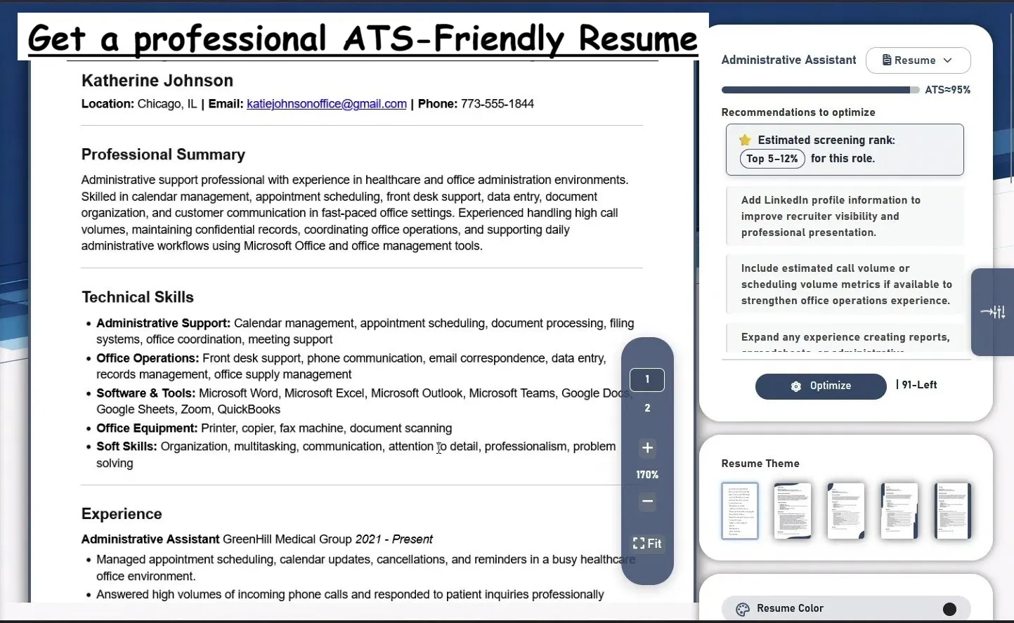 Resumee AI 截图 4