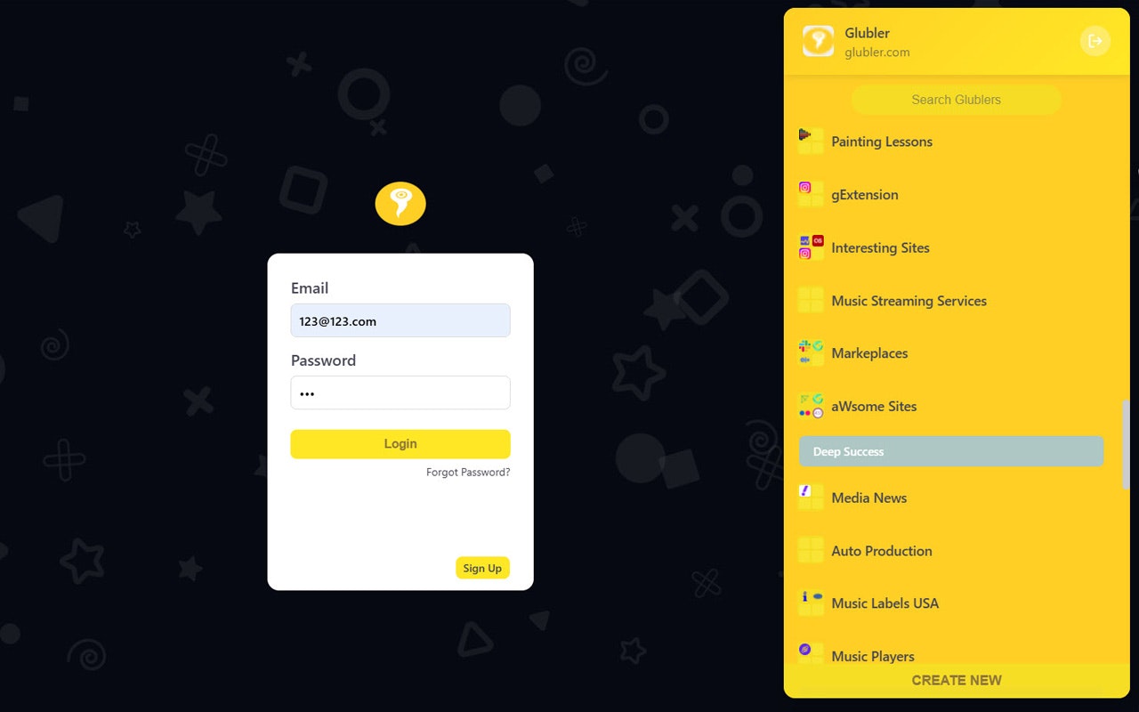 Glubler - Gluing the Internet gallery image