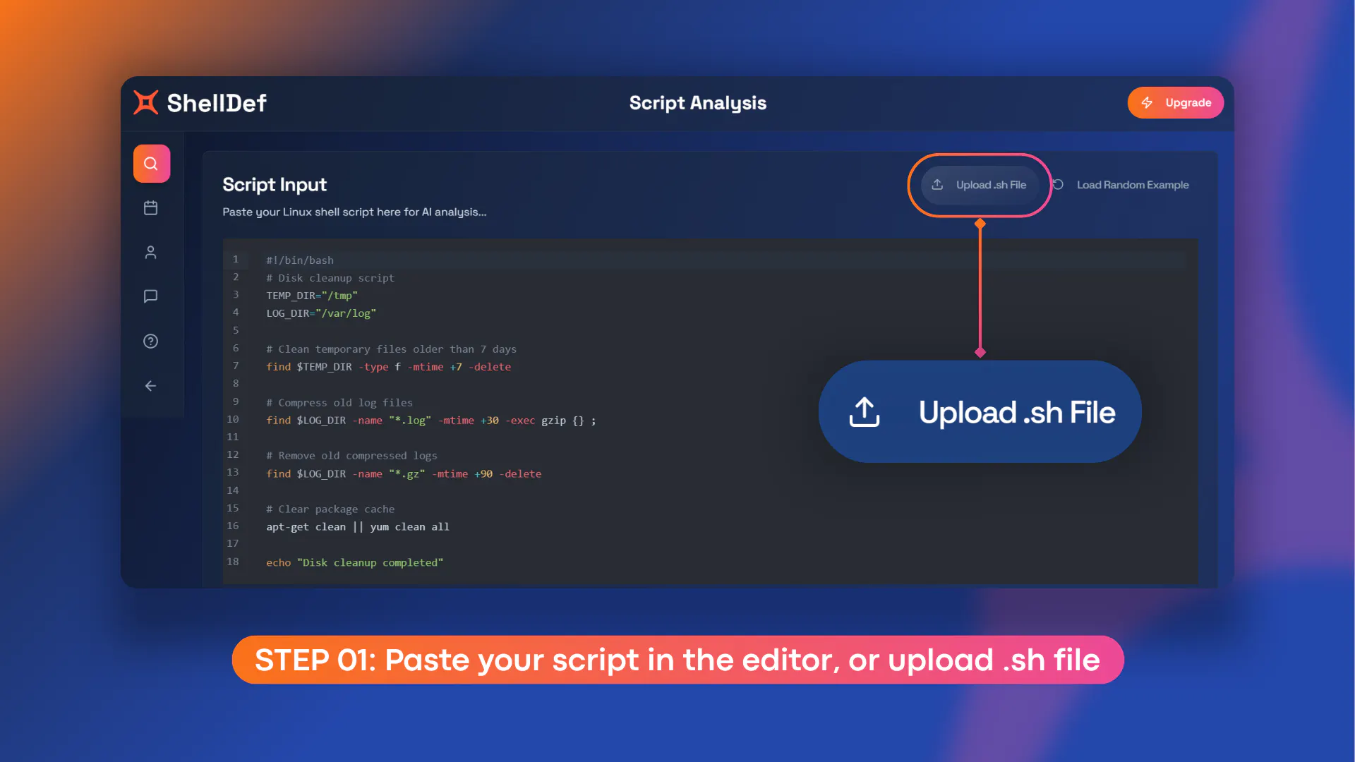 ShellDef: Shell script analyzer to scan, detect, + protect | Product Hunt
