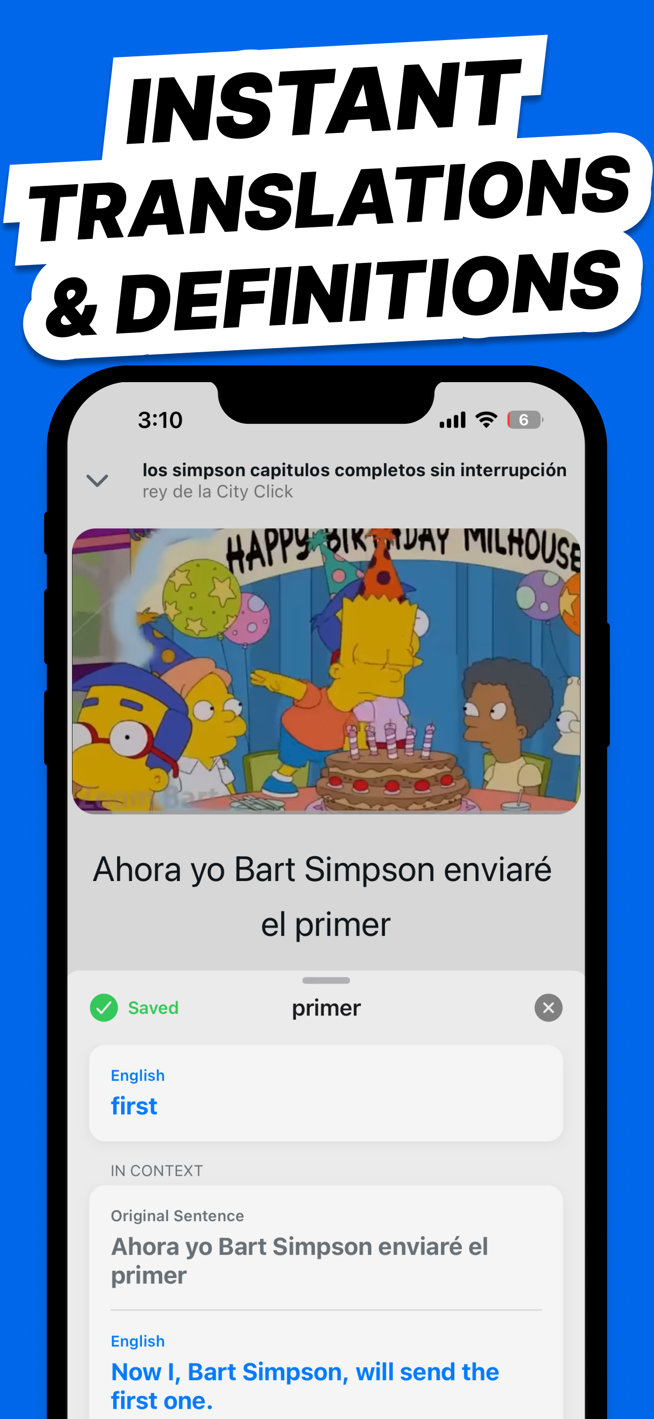 Bilingual - Learn a language with YouTube media 6