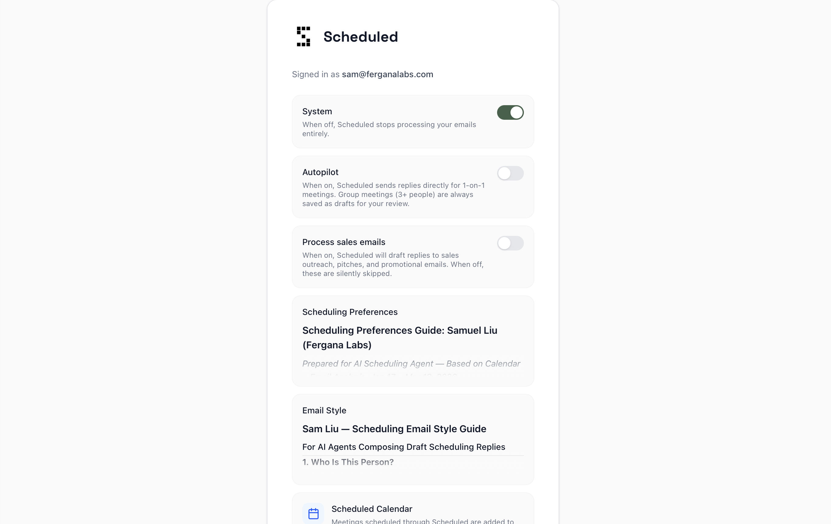 Scheduled gallery image