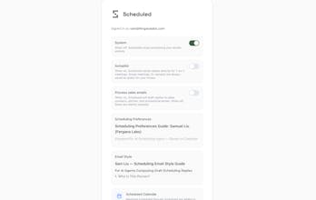 Scheduled gallery image
