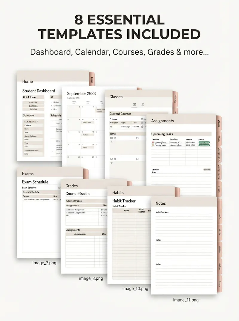 Ultimate Student Academic Planner screenshot 4
