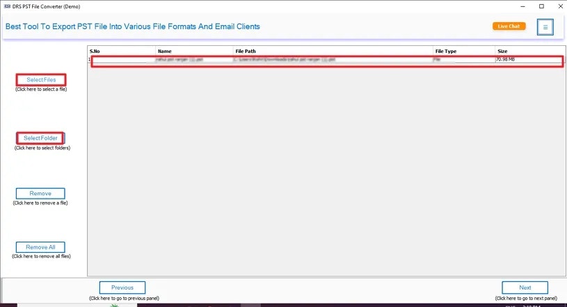 PST al convertidor PDF - ¡Convierta los correos electrónicos de PST en PDF con solo un clic! media 3