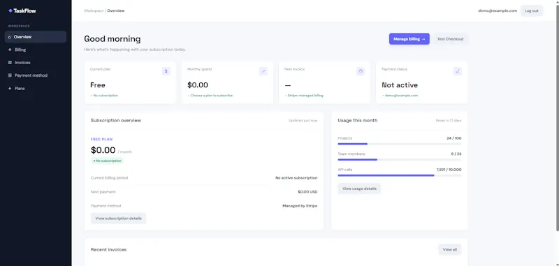 Laravel SaaS Billing Engine screenshot 10