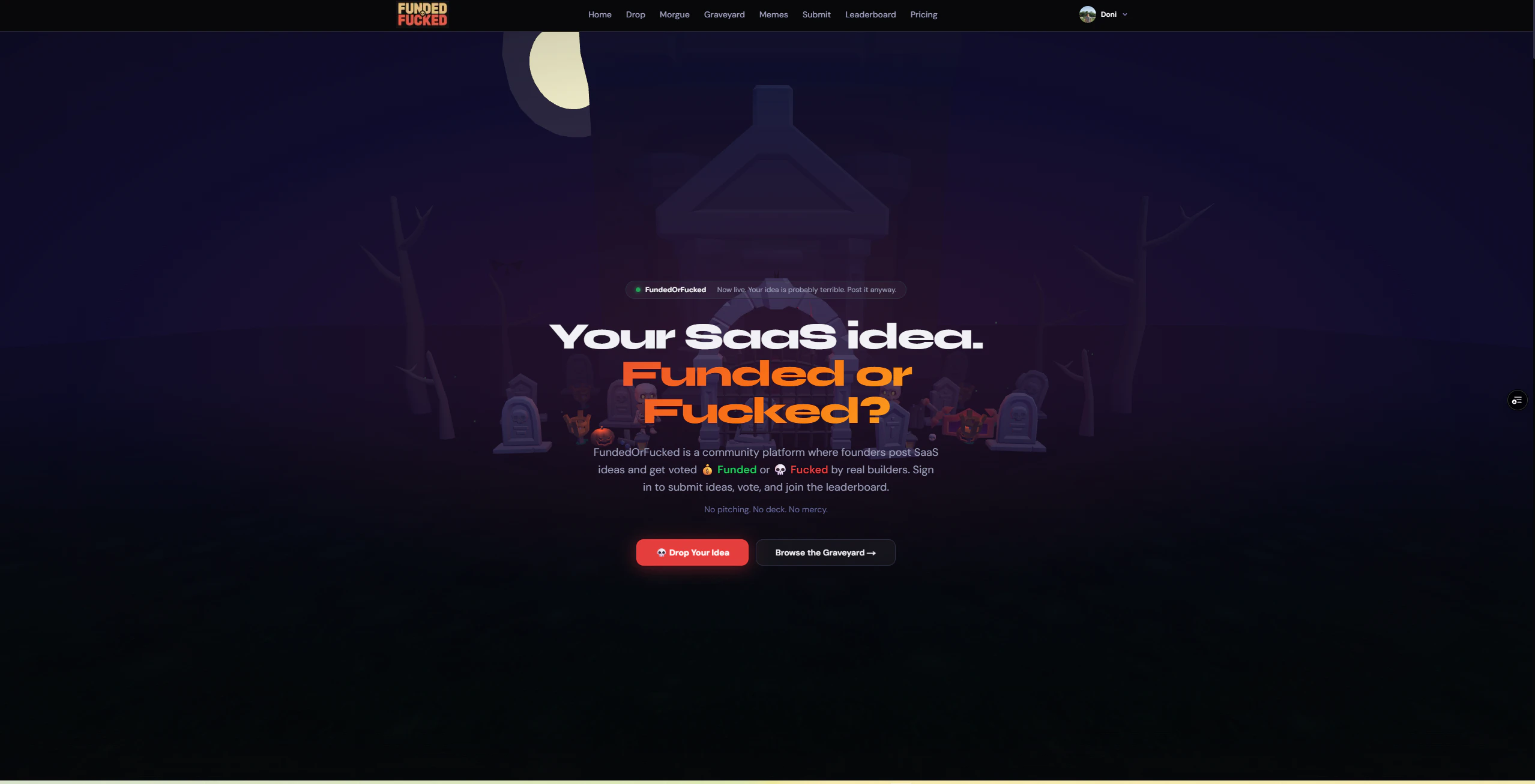 Funded Or Fucked logo