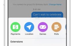 Messenger Chat Extensions media 3