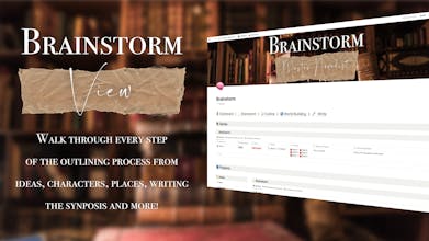 Storybook: Master Novelist for Notion gallery image