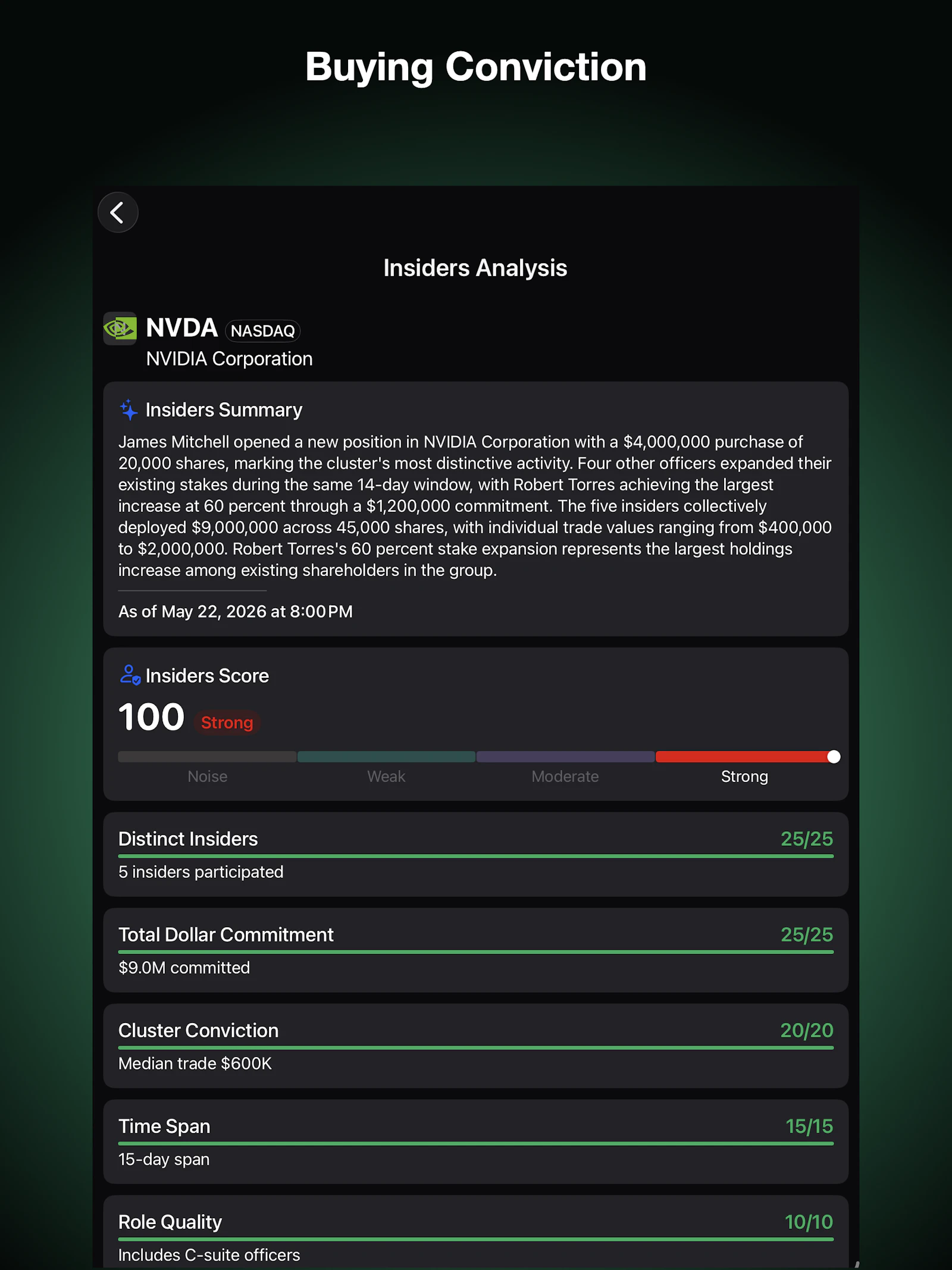 InsiderSignals screenshot 5
