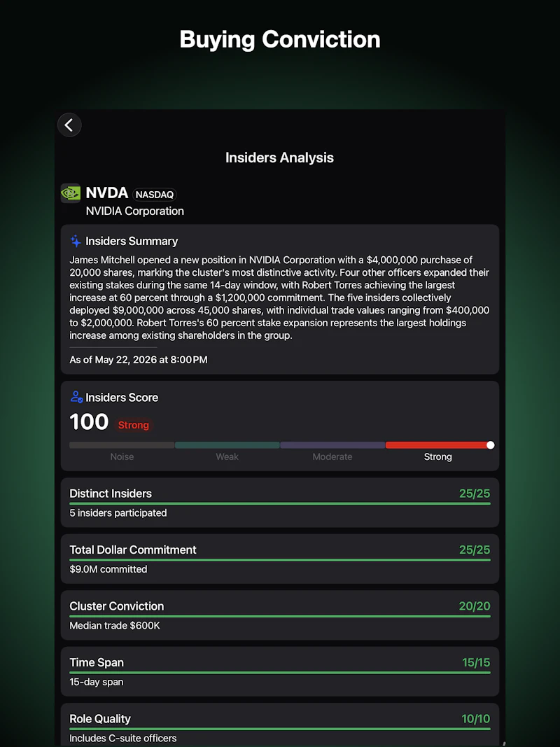 InsiderSignals screenshot 5