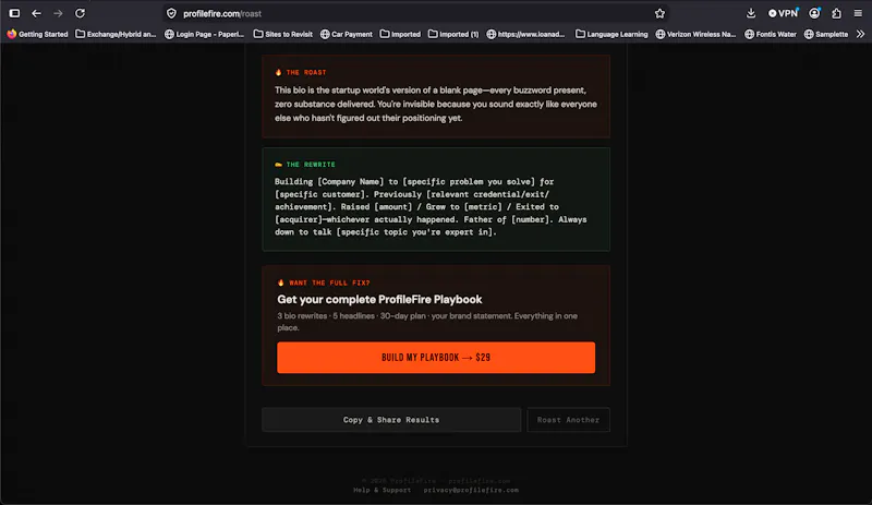 ProfileFire screenshot 5