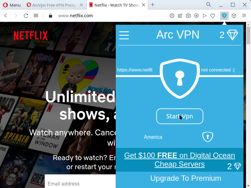 ArcVPN gallery image