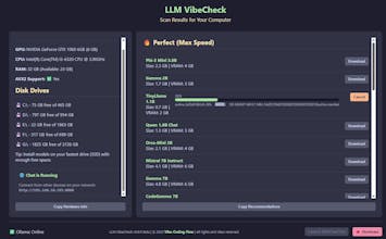 LLM VibeCheck & VibeFlowChat gallery image