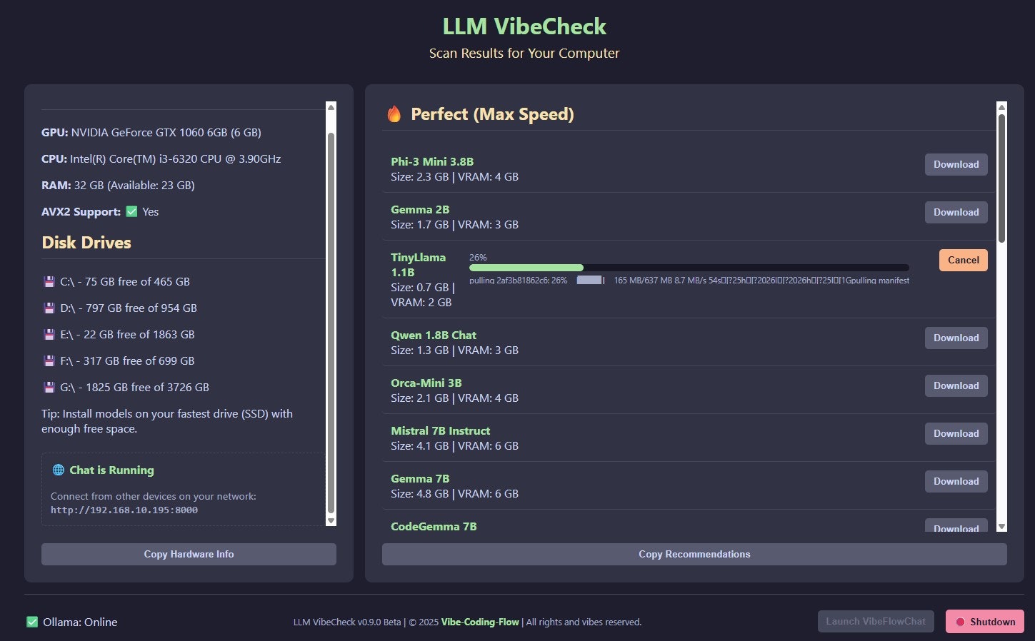 llm vibecheck & vibeflowchat media 2