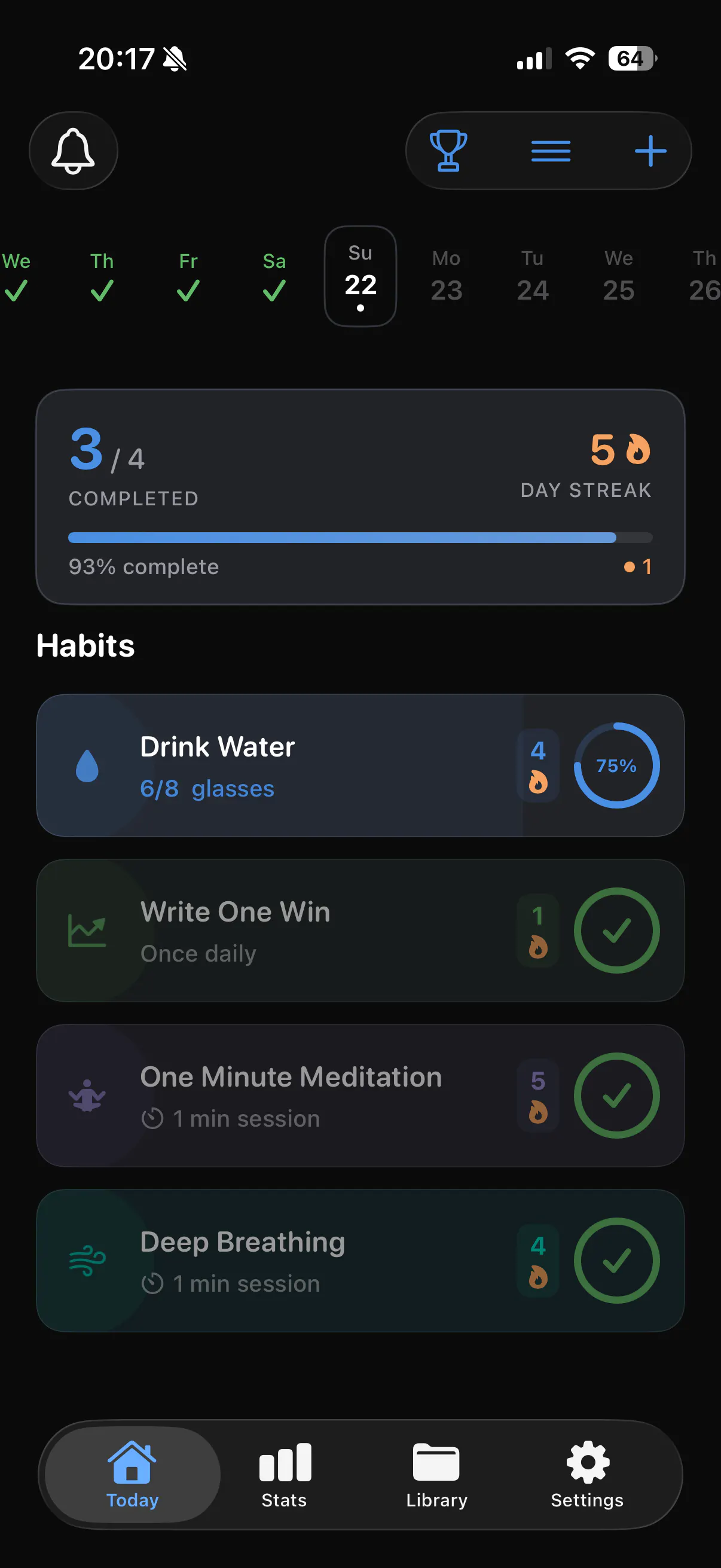 Habit Fusion Tracker 제품 배너