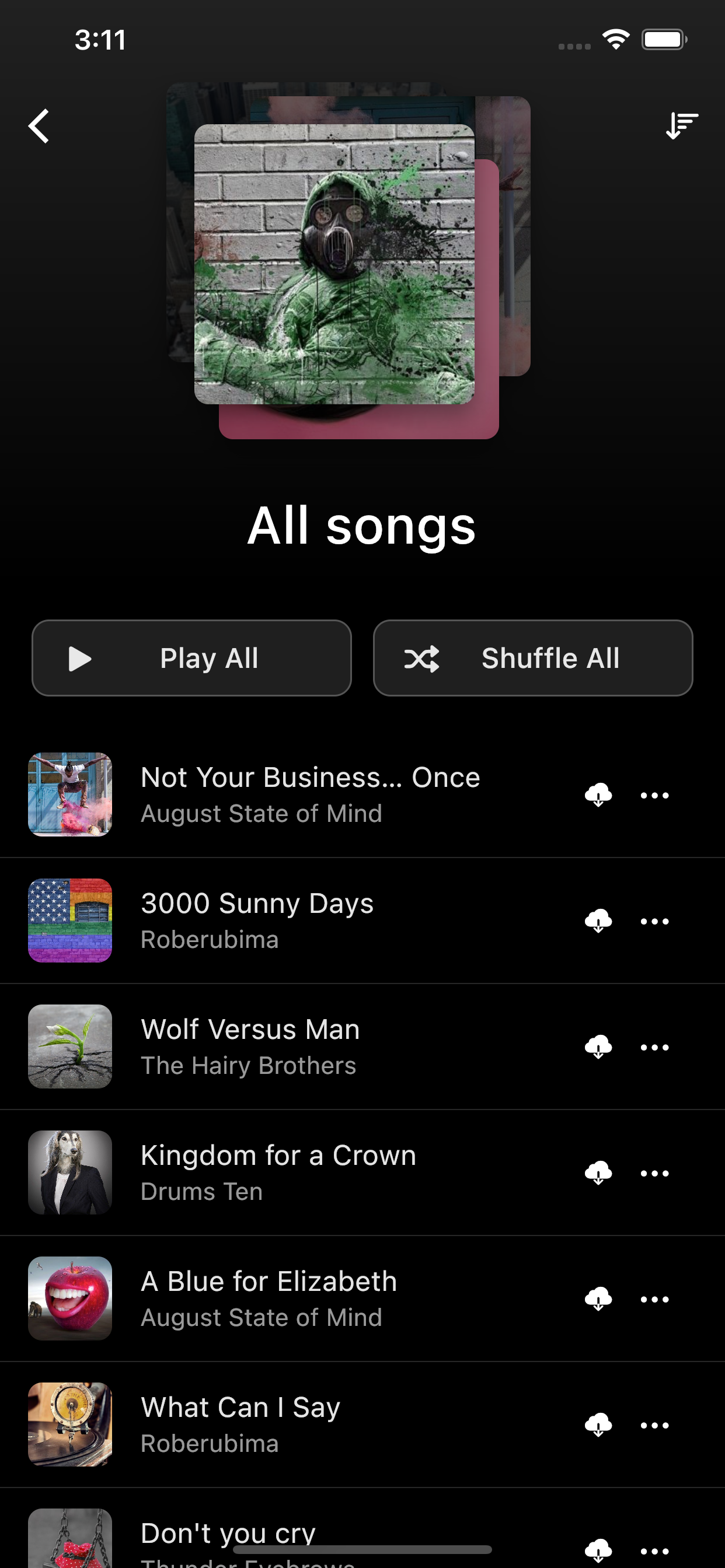 Koel Player gallery image