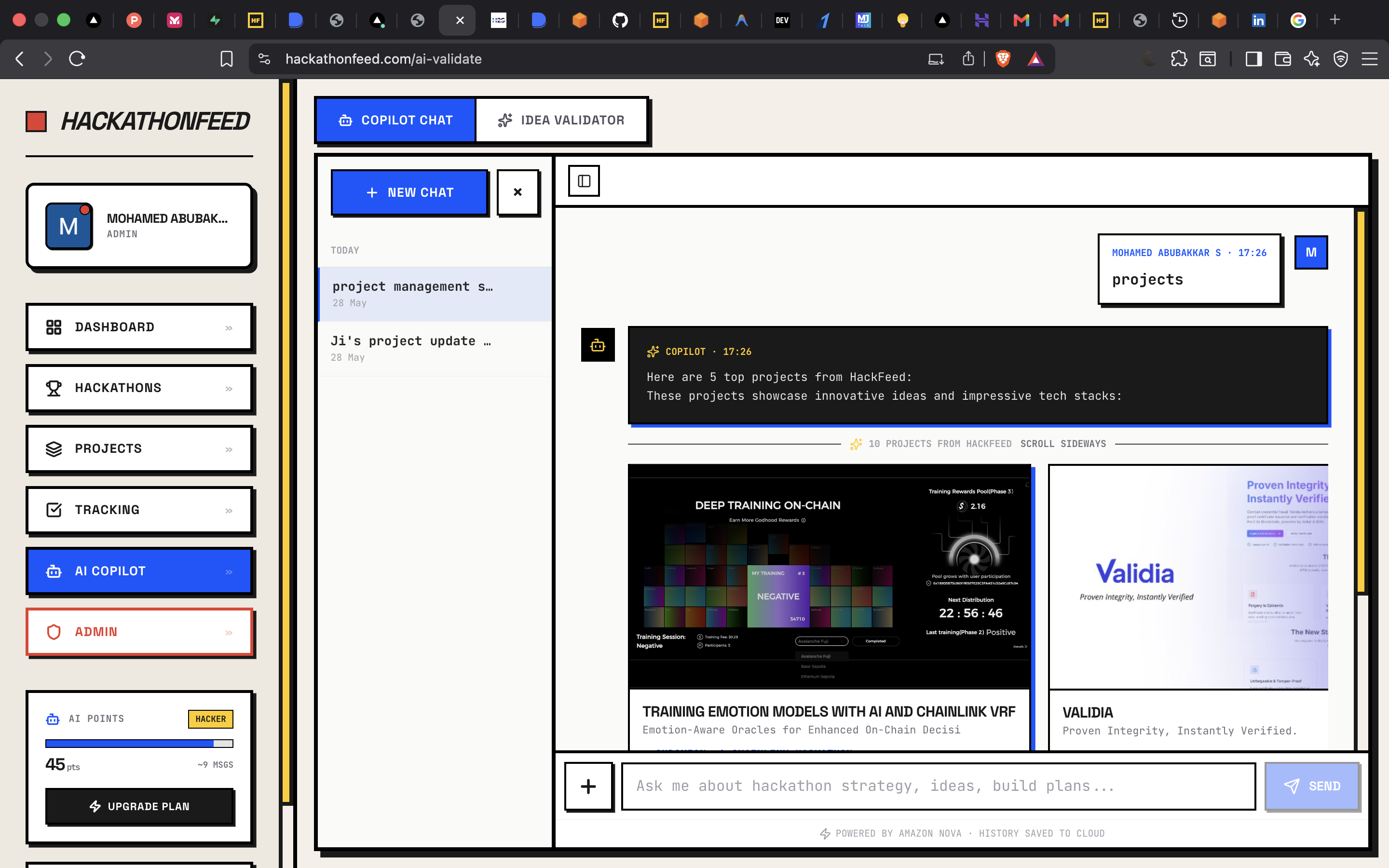 HackathonFeed gallery image
