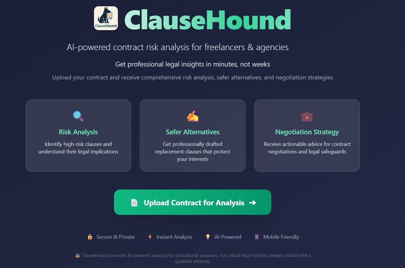 Media Clausehound - Trao quyền cho bạn để hiểu và cải thiện hợp đồng của bạn 2