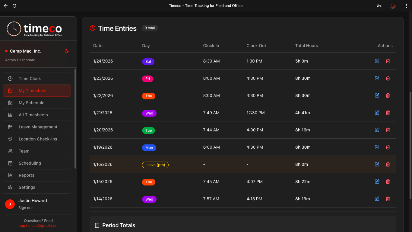 Timeco gallery image