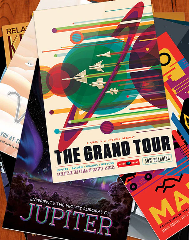 Retro Space Posters