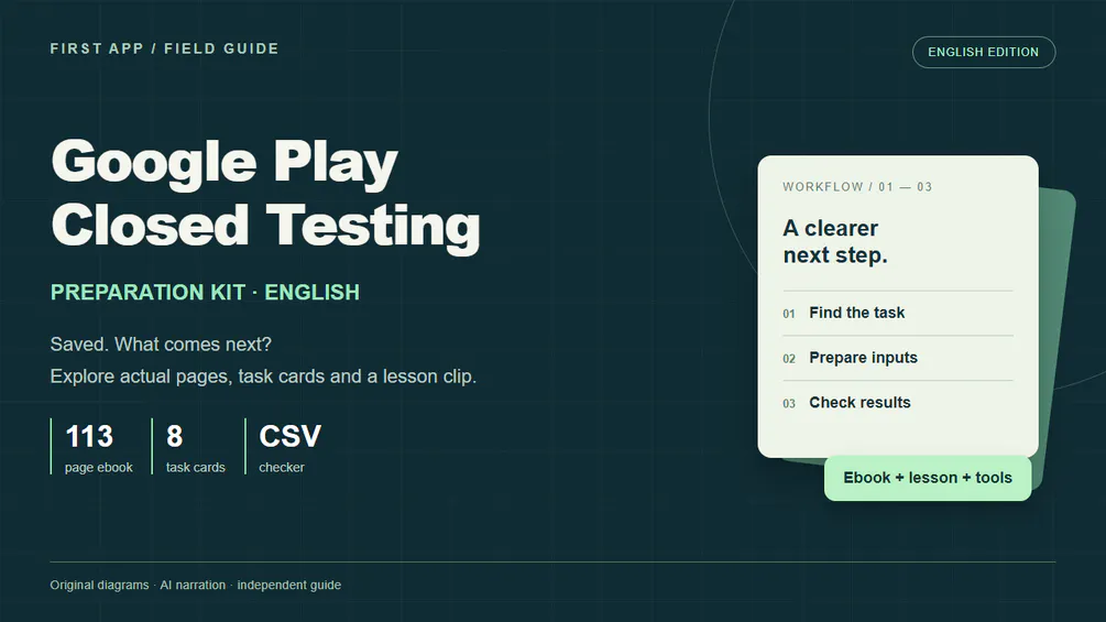 Google Play Closed Testing Prep Kit gallery image