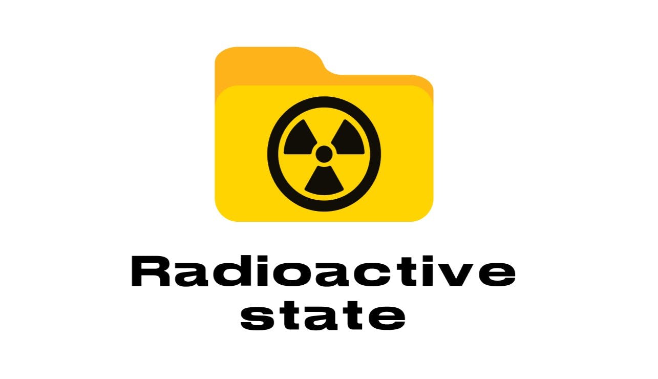 radioactive-state media 1