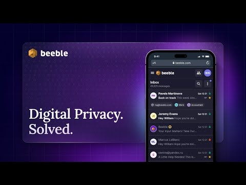 startuptile Beeble-The safest platform to exchange emails and store files