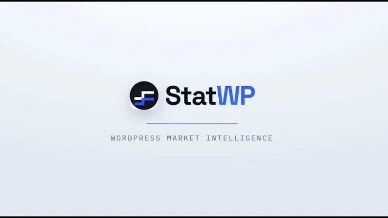 StatWP screenshot 1 (video preview)