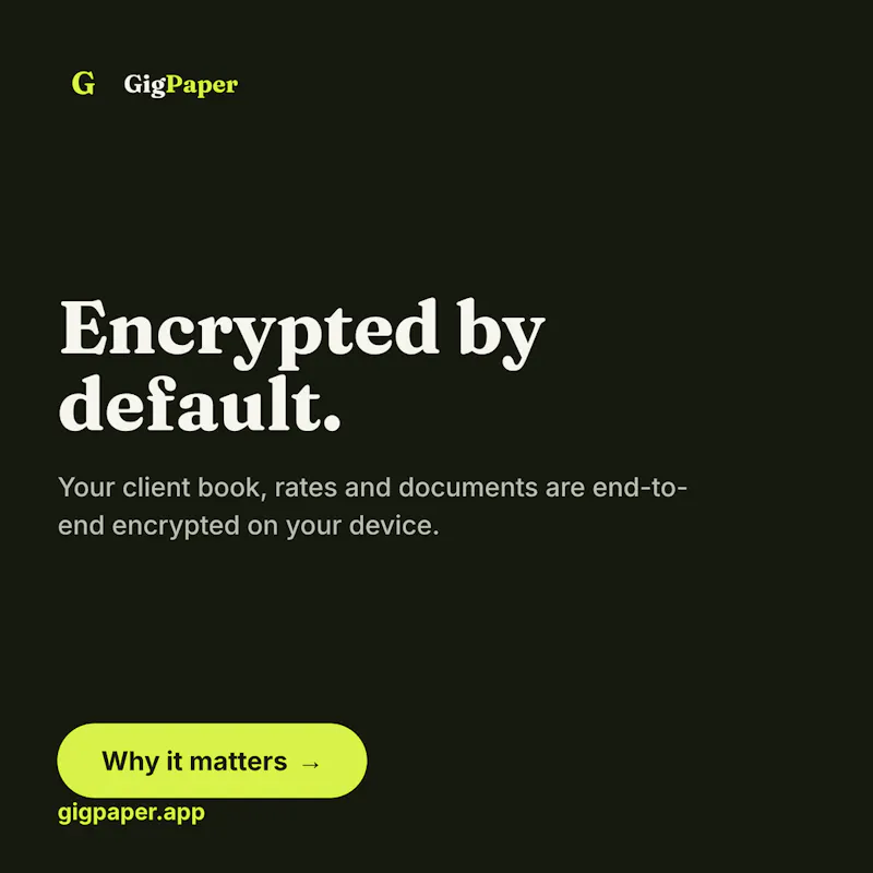 GigPaper screenshot 4