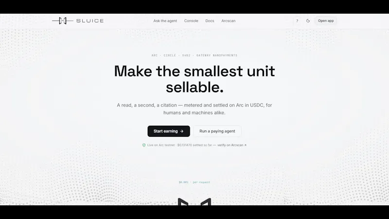 Sluice screenshot 1 (video preview)