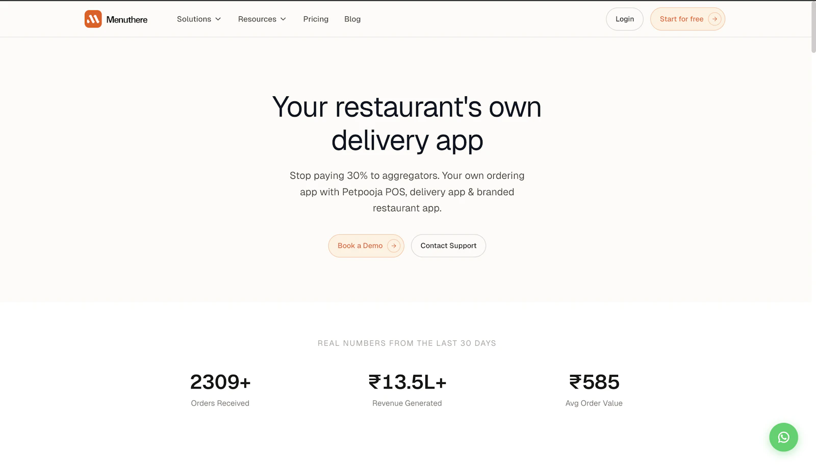 Menuthere screenshot 2