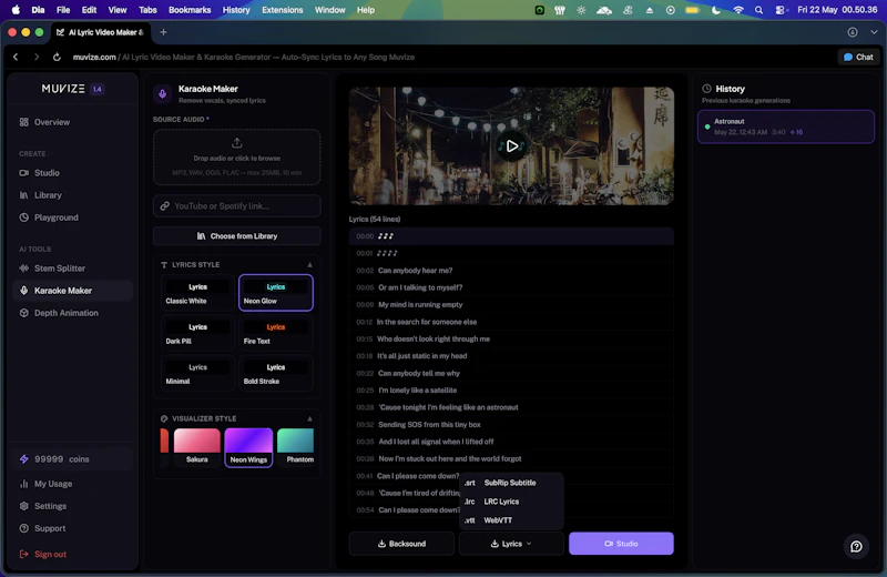 Muvize screenshot 10
