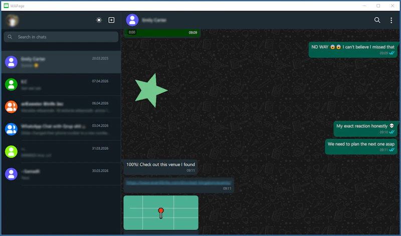 WAPage screenshot 4