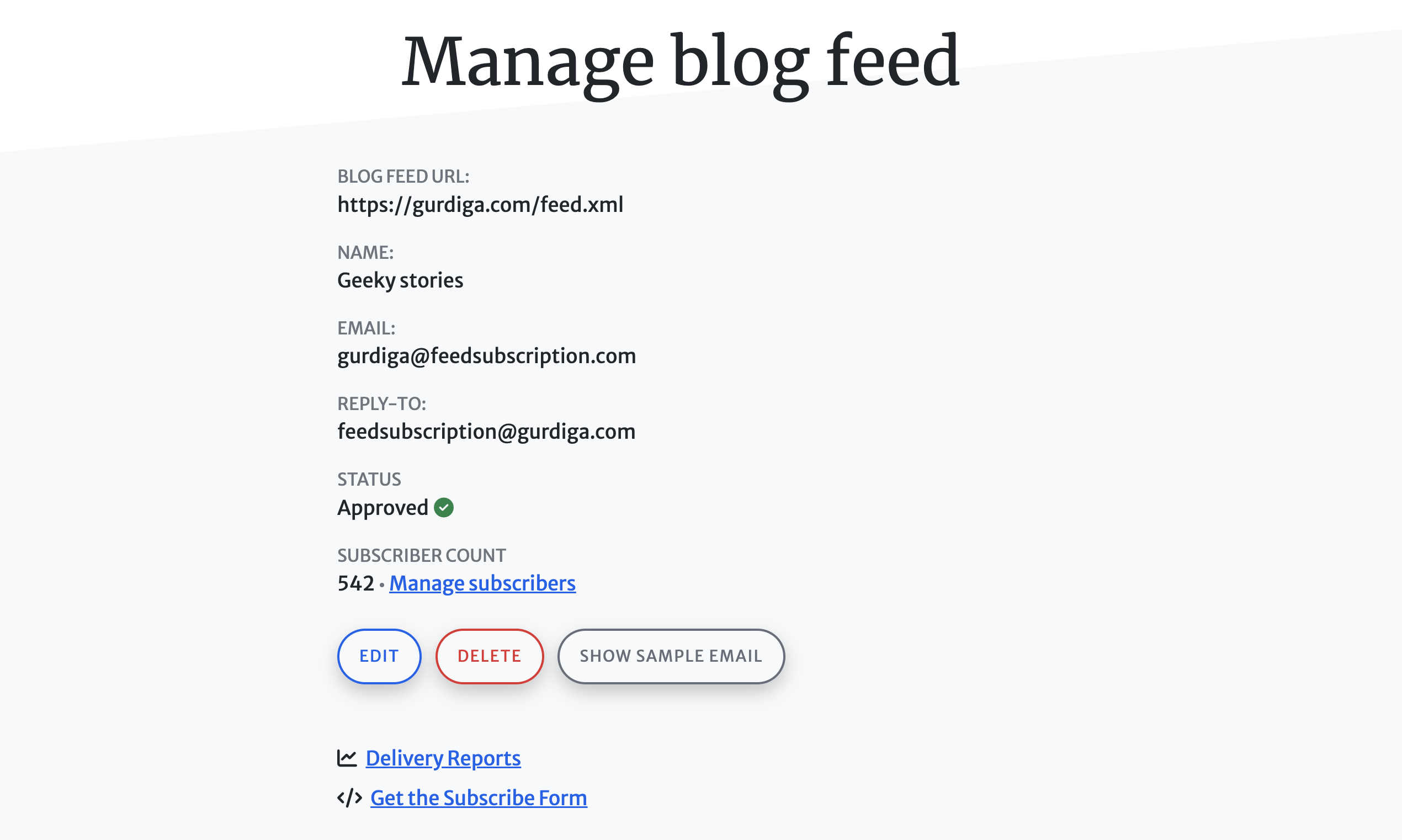 وسائط FeedSubscription.com - توزيع المحتوى للمدونين المحترفين 2