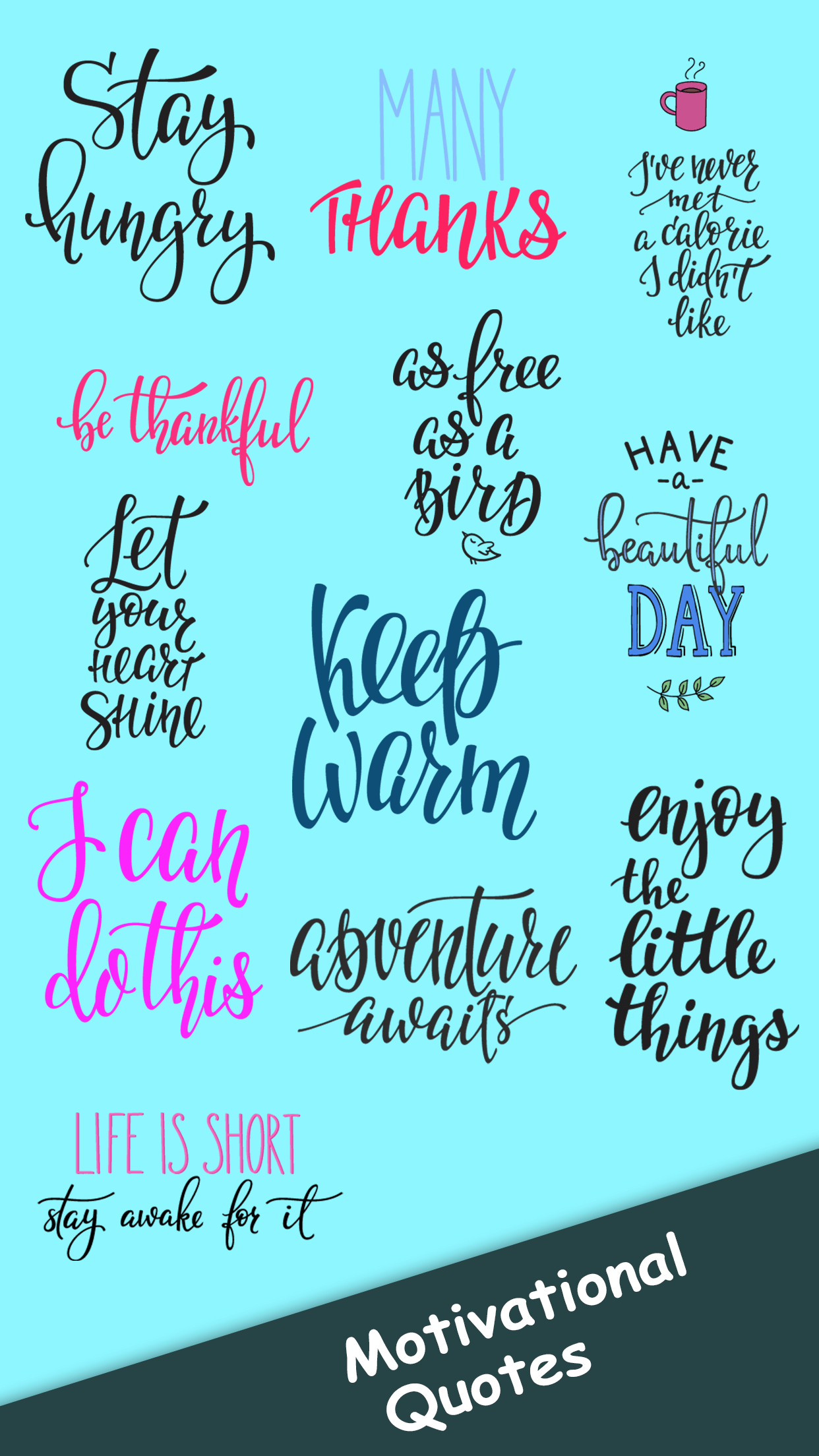 Motivational Success Stickers iMessage gallery image