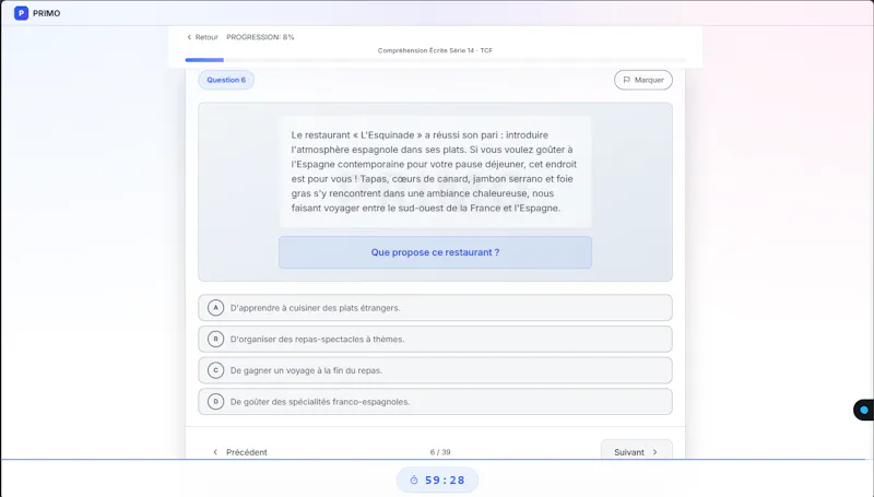 PRIMO TCF screenshot 4