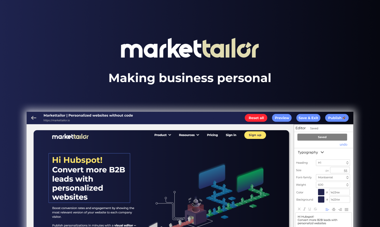 スーパーマーケット - B2B Webサイトのパーソナライズして、リード生成を後押ししますメディア2