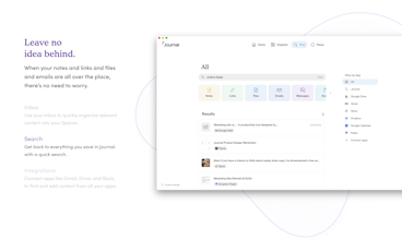 Journal 2.0 for Desktop gallery image
