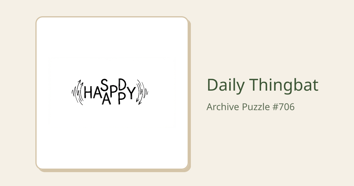 Daily Thingbat gallery image