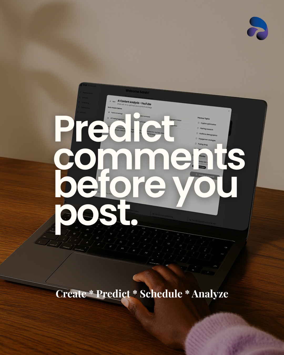 EVA Social AI gallery image