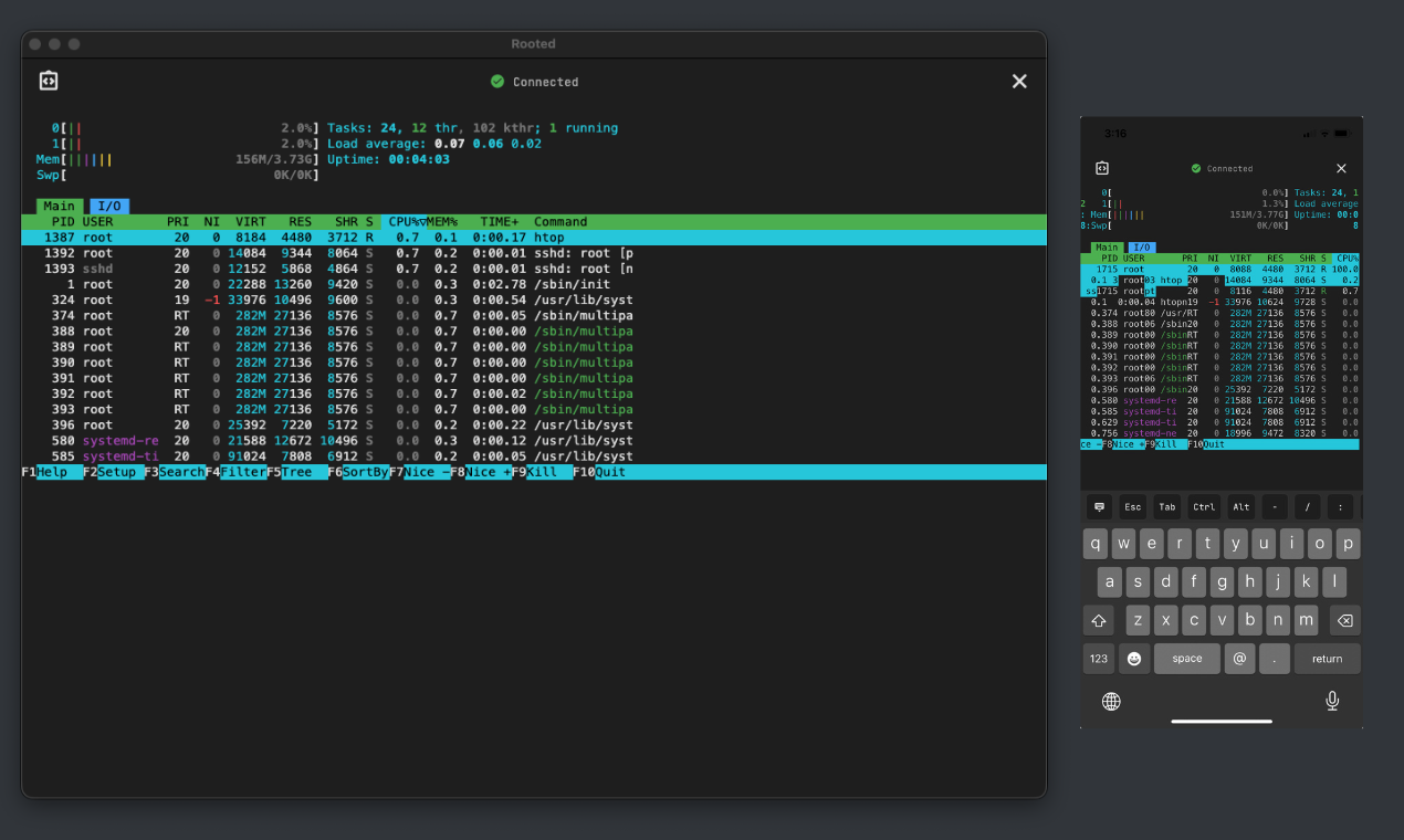 Rooted - Screenshot 2 showing product features and functionality