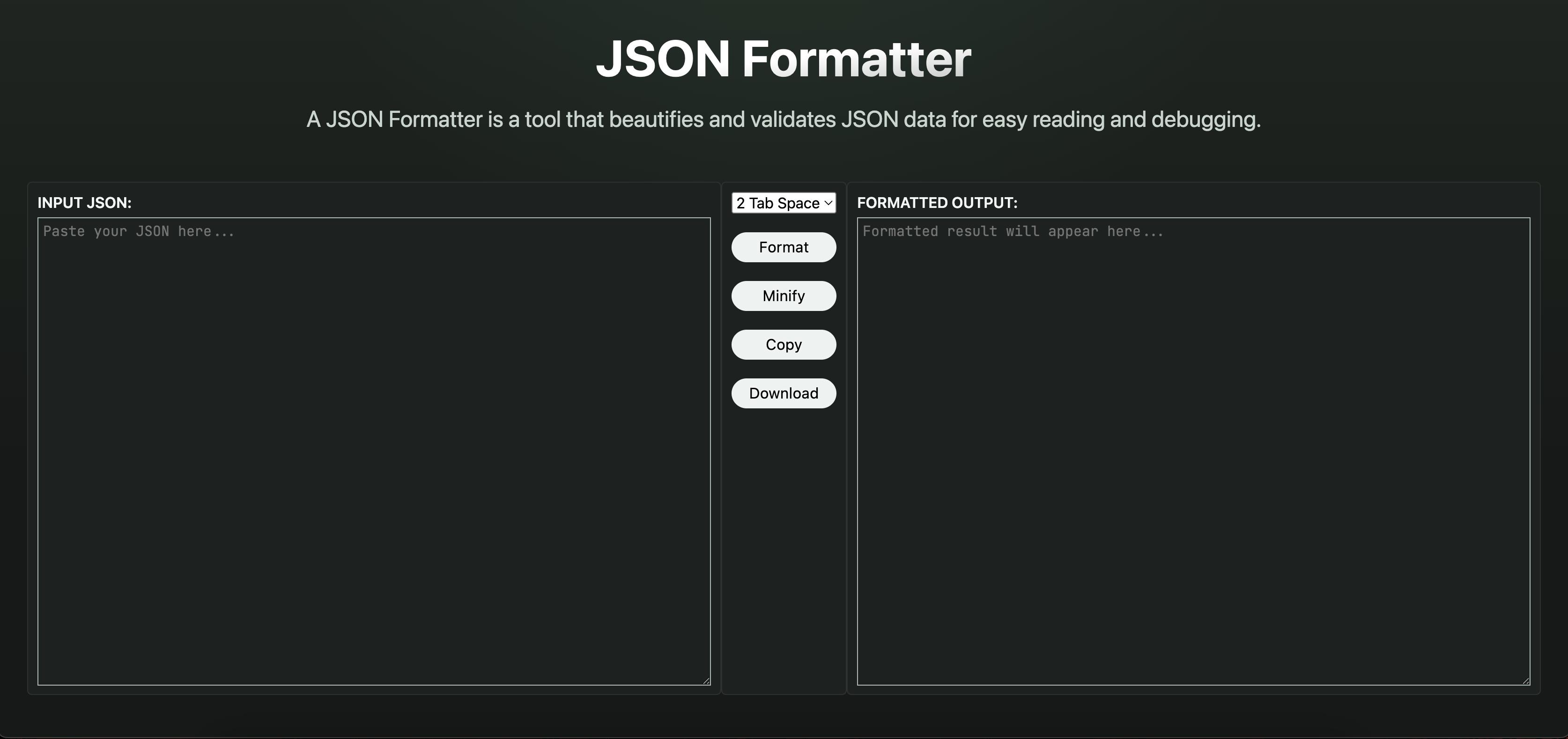 JSON Formatter gallery image