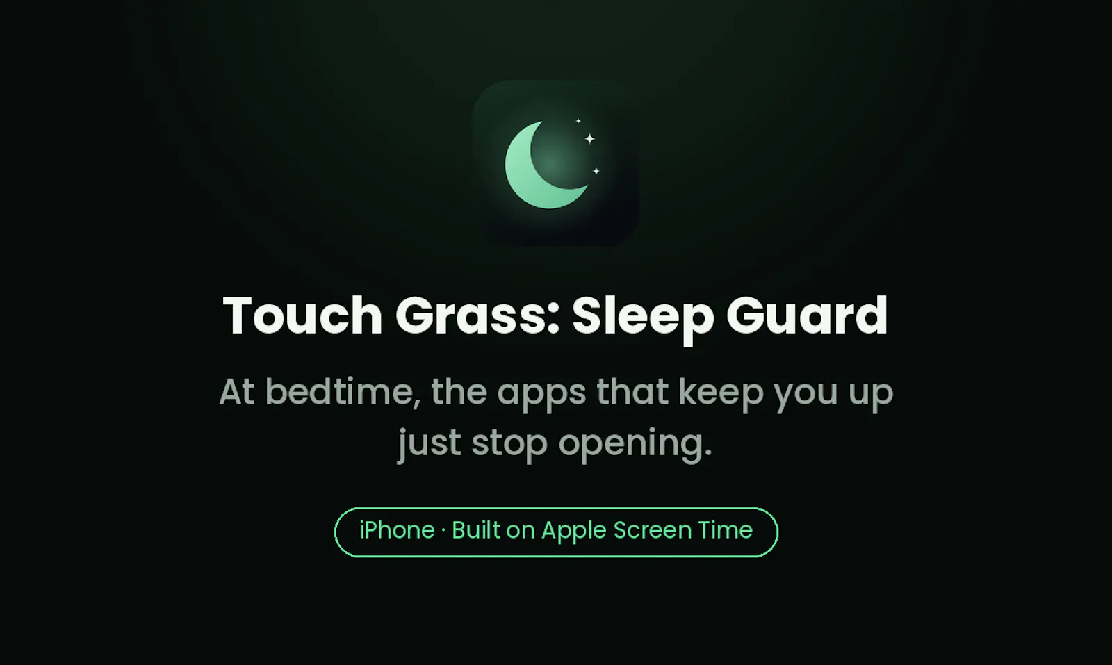 Touch Grass: Sleep Guard screenshot 2