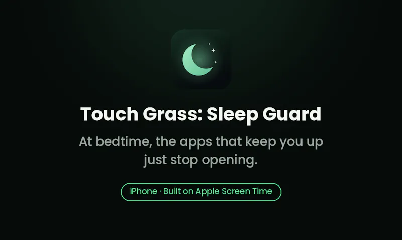 Touch Grass: Sleep Guard screenshot 2