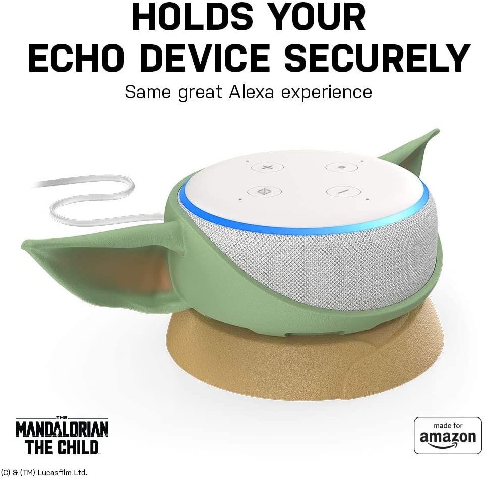Baby Yoda Stand for Echo Dot gallery image
