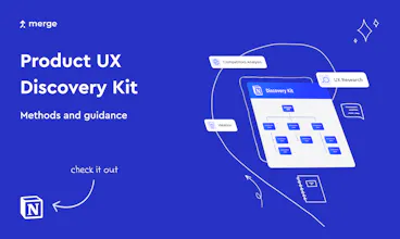 Product UX Discovery Kit gallery image