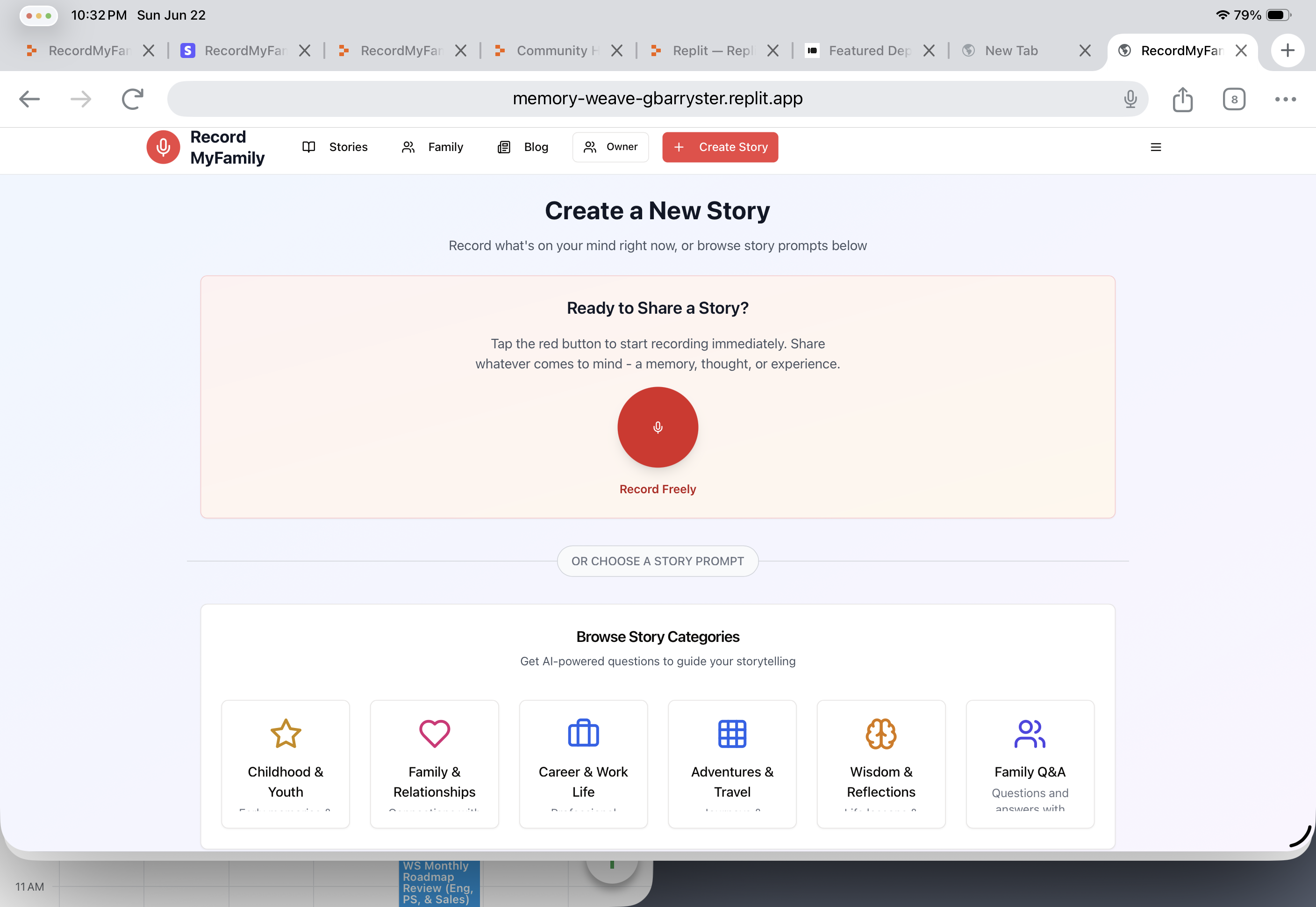 RecordMyFamily media 4