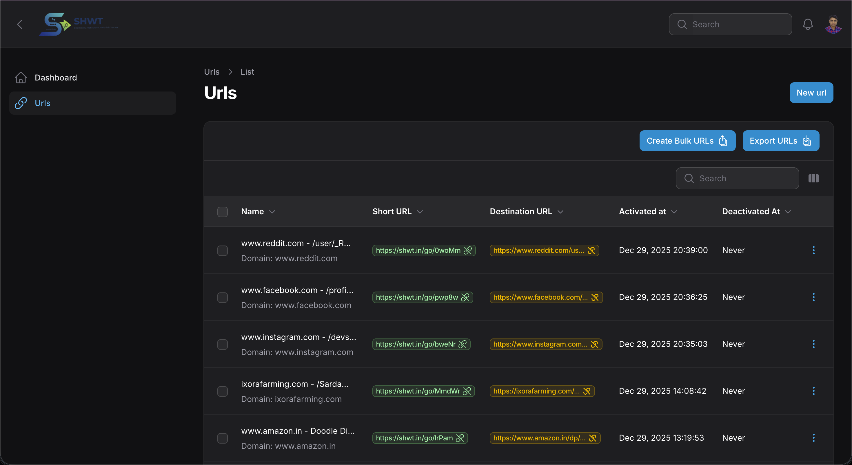 SHWT Free URL Shortener gallery image